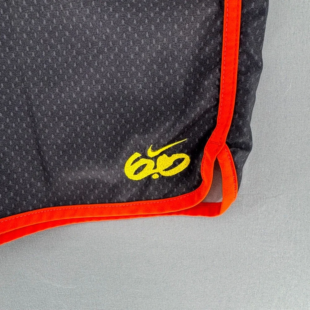 Nike 6.0 Mens Board Shorts Black Orange Yellow Size 31 404587-010 Surf Swimwear